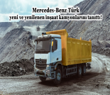 İş Makinası - MERCEDES-BENZ TÜRK YENİ VE YENİLENEN İNŞAAT KAMYONLARINI TANITTI Forum Makina